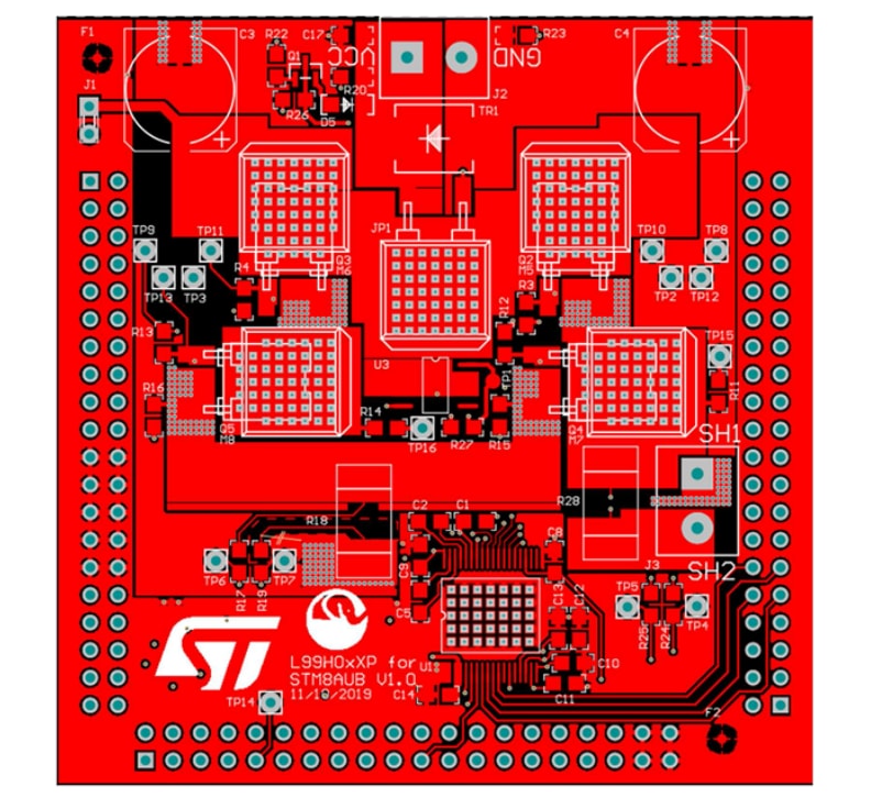 STMicroelectronics EVAL-L99H02XP Evaluation Board